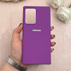 قاب گوشی Galaxy Note 20 Ultra سامسونگ سیلیکونی اورجینال پاک کنی درجه یک زیربسته بنفش کد 109368
