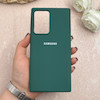 قاب گوشی Galaxy Note 20 Ultra سامسونگ سیلیکونی اورجینال پاک کنی درجه یک زیربسته سبز کد 109369