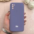 قاب گوشی Poco M3 شیائومی سیلیکونی اورجینال پاک کنی درجه یک زیربسته بنفش کدر کد 109398