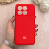 قاب گوشی Poco X6 Pro / Redmi K70E شیائومی سیلیکونی اورجینال پاک کنی درجه یک زیربسته قرمز کد 109431