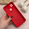قاب گوشی Redmi 9C / Redmi 10A / Poco C3 شیائومی سیلیکونی اورجینال پاک کنی درجه یک زیربسته قرمز کد 109440