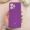 قاب گوشی Redmi 12 / Poco M6 Pro 5G شیائومی سیلیکونی اورجینال پاک کنی درجه یک زیربسته بنفش کد 109450