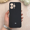 قاب گوشی Redmi 12 / Poco M6 Pro 5G شیائومی سیلیکونی اورجینال پاک کنی درجه یک زیربسته مشکی کد 109452