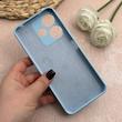 قاب گوشی Redmi 13 4G / Redmi 13 5G / Redmi 13X / Poco M6 4G شیائومی سیلیکونی اورجینال پاک کنی درجه یک زیربسته آبی کد 109465