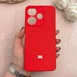 قاب گوشی Redmi 13 4G / Redmi 13 5G / Redmi 13X / Poco M6 4G شیائومی سیلیکونی اورجینال پاک کنی درجه یک زیربسته قرمز کد 109467