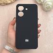 قاب گوشی Redmi 13C / Poco C65 شیائومی سیلیکونی اورجینال پاک کنی درجه یک زیربسته مشکی کد 109486