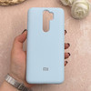 قاب گوشی Redmi Note 8 Pro شیائومی سیلیکونی اورجینال پاک کنی درجه یک زیربسته آبی کد 109522