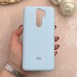 قاب گوشی Redmi Note 8 Pro شیائومی سیلیکونی اورجینال پاک کنی درجه یک زیربسته آبی کد 109522