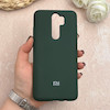 قاب گوشی Redmi Note 8 Pro شیائومی سیلیکونی اورجینال پاک کنی درجه یک زیربسته سبز تیره کد 109528