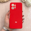 قاب گوشی Redmi Note 12 4G شیائومی سیلیکونی اورجینال پاک کنی درجه یک زیربسته قرمز کد 109554