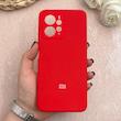 قاب گوشی Redmi Note 12 4G شیائومی سیلیکونی اورجینال پاک کنی درجه یک زیربسته قرمز کد 109554
