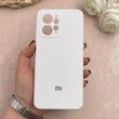 قاب گوشی Redmi Note 12 4G شیائومی سیلیکونی اورجینال پاک کنی درجه یک زیربسته سفید کد 109565