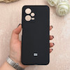 قاب گوشی Redmi Note 12 5G / Poco X5 شیائومی سیلیکونی اورجینال پاک کنی درجه یک زیربسته مشکی کد 109570