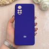 قاب گوشی Redmi Note 11 Pro 4G Global / Redmi Note 11 Pro 5G Global / Redmi Note 11E Pro / Redmi Note 12 Pro 4G شیائومی سیلیکونی اورجینال پاک کنی درجه یک زیربسته بنفش تیره کد 109576