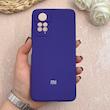 قاب گوشی Redmi Note 11 Pro 4G Global / Redmi Note 11 Pro 5G Global / Redmi Note 11E Pro / Redmi Note 12 Pro 4G شیائومی سیلیکونی اورجینال پاک کنی درجه یک زیربسته بنفش تیره کد 109577