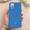 قاب گوشی Redmi Note 11 Pro 4G Global / Redmi Note 11 Pro 5G Global / Redmi Note 11E Pro / Redmi Note 12 Pro 4G شیائومی سیلیکونی اورجینال پاک کنی درجه یک زیربسته آبی کد 109578