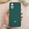 قاب گوشی Redmi Note 11 Pro 4G Global / Redmi Note 11 Pro 5G Global / Redmi Note 11E Pro / Redmi Note 12 Pro 4G شیائومی سیلیکونی اورجینال پاک کنی درجه یک زیربسته سبز تیره کد 109582