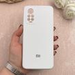 قاب گوشی Redmi Note 11 Pro 4G Global / Redmi Note 11 Pro 5G Global / Redmi Note 11E Pro / Redmi Note 12 Pro 4G شیائومی سیلیکونی اورجینال پاک کنی درجه یک زیربسته سفید کد 109595