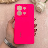 قاب گوشی Redmi Note 13 4G شیائومی سیلیکونی اورجینال پاک کنی درجه یک زیربسته سرخابی کد 109613
