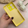قاب گوشی Redmi Note 13 5G شیائومی سیلیکونی اورجینال پاک کنی درجه یک زیربسته زرد کد 109620