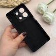 قاب گوشی Redmi Note 13 5G شیائومی سیلیکونی اورجینال پاک کنی درجه یک زیربسته مشکی کد 109626