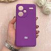 قاب گوشی Redmi Note 13 Pro Plus شیائومی سیلیکونی اورجینال پاک کنی درجه یک زیربسته بنفش کد 109637