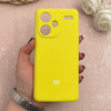 قاب گوشی Redmi Note 13 Pro Plus شیائومی سیلیکونی اورجینال پاک کنی درجه یک زیربسته زرد کد 109638