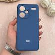 قاب گوشی Redmi Note 13 Pro Plus شیائومی سیلیکونی اورجینال پاک کنی درجه یک زیربسته سرمه ای کد 109639