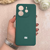 قاب گوشی Redmi Note 14 4G شیائومی سیلیکونی اورجینال پاک کنی درجه یک زیربسته سبز کد 109640