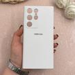 قاب گوشی Galaxy S23 Ultra سامسونگ سیلیکونی اورجینال پاک کنی درجه یک زیربسته سفید کد 109678