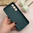 قاب گوشی Galaxy S24 FE سامسونگ سیلیکونی اورجینال پاک کنی درجه یک زیربسته سبز کد 109741