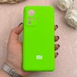 قاب گوشی Xiaomi 12 / Xiaomi 12X شیائومی سیلیکونی اورجینال پاک کنی درجه یک زیربسته سبز فسفری کد 109752