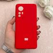 قاب گوشی Xiaomi 12 / Xiaomi 12X شیائومی سیلیکونی اورجینال پاک کنی درجه یک زیربسته قرمز کد 109757