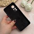 قاب گوشی Xiaomi 12 / Xiaomi 12X شیائومی سیلیکونی اورجینال پاک کنی درجه یک زیربسته مشکی کد 109758