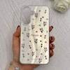قاب گوشی Galaxy A17 سامسونگ فانتزی براق IMD لیزری لاکچری سخت HARD طرح گل لاله کد 110070
