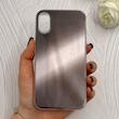 قاب گوشی iPhone X / iPhone XS آیفون فانتزی براق IMD لیزری لاکچری سخت HARD طرح کهکشانی کد 110167