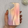 قاب گوشی iPhone 16 آیفون فانتزی براق IMD لیزری لاکچری سخت HARD طرح کهکشانی کد 110185