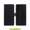 کیف گوشی Redmi 15C / Poco C85 شیائومی مگنتی طرح چرم کتابی محافظ لنزدار مشکی کد 95105