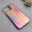 قاب گوشی iPhone 16 Pro Max آیفون فانتزی براق IMD لیزری لاکچری سخت HARD طرح کهکشانی کد 110219