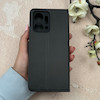کیف گوشی Honor X7A آنر مگنتی اورجینال Crystal چرم کتابی جاکارتی دار محافظ لنزدار مشکی دارای بند کد 110356
