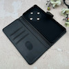 کیف گوشی Honor X9B آنر مگنتی اورجینال Crystal چرم کتابی جاکارتی دار محافظ لنزدار مشکی دارای بند کد 110381