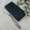 کیف گوشی Honor X9B آنر مگنتی اورجینال Crystal چرم کتابی جاکارتی دار محافظ لنزدار مشکی دارای بند کد 110381