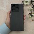 کیف گوشی Realme C61 ریلمی مگنتی اورجینال Crystal چرم کتابی جاکارتی دار محافظ لنزدار مشکی دارای بند کد 110395