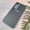 قاب گوشی Galaxy A54 سامسونگ PVD ضد خش پشت گلس شیشه ای محافظ لنز دار سرمه ای کد 110321