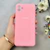 قاب گوشی Galaxy A04 / Galaxy M13 5G سامسونگ سیلیکونی اورجینال پاک کنی درجه یک زیربسته صورتی کد 110400