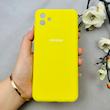قاب گوشی Galaxy A04 / Galaxy M13 5G سامسونگ سیلیکونی اورجینال پاک کنی درجه یک زیربسته زرد کد 110404