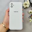 قاب گوشی Galaxy A04E سامسونگ سیلیکونی اورجینال پاک کنی درجه یک زیربسته سفید کد 110417