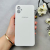 قاب گوشی Galaxy A05 سامسونگ سیلیکونی اورجینال پاک کنی درجه یک زیربسته سفید کد 110448