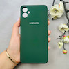 قاب گوشی Galaxy A05 سامسونگ سیلیکونی اورجینال پاک کنی درجه یک زیربسته سبز کد 110453