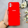 قاب گوشی Galaxy A05 سامسونگ سیلیکونی اورجینال پاک کنی درجه یک زیربسته قرمز کد 110458